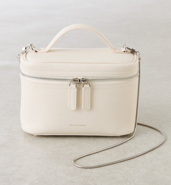  「【PAPILLONNER/パピヨネ】ミラー付きミニバニティバッグ/セレモニー」|その他|