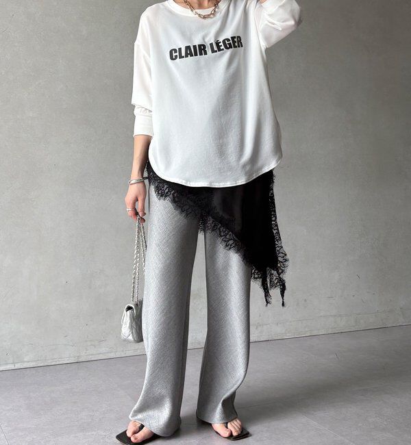  「アシメレースキャミ」|シャツ・ブラウス|