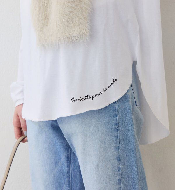  「ヘムシシュウロンTee」|Tシャツ・カットソー|オフホワイト