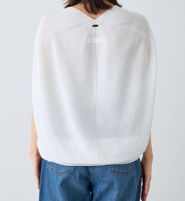  「【美シルエット】ライトギマフレンチコクーンニット」|ニット・セーター|