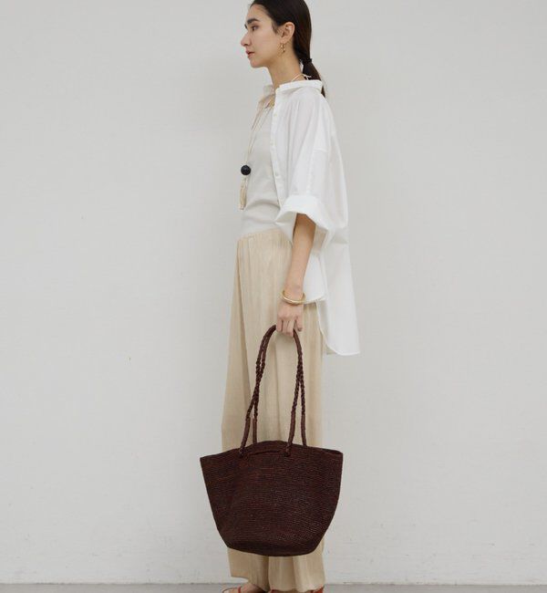  「サテンヨウリュウワイドパンツ」|チノ|