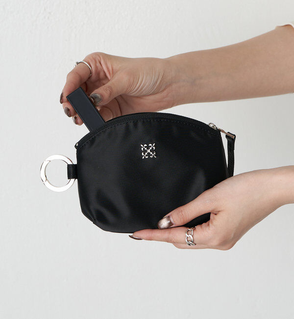  「クラウズナイロンラウンドフラットポーチ」|その他|