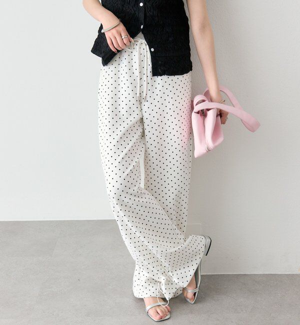  「裾ドロストスウェットパンツ」|チノ|