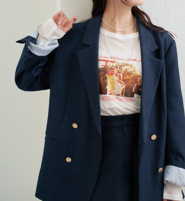  「シアーフォトロングTシャツ」|Tシャツ・カットソー|