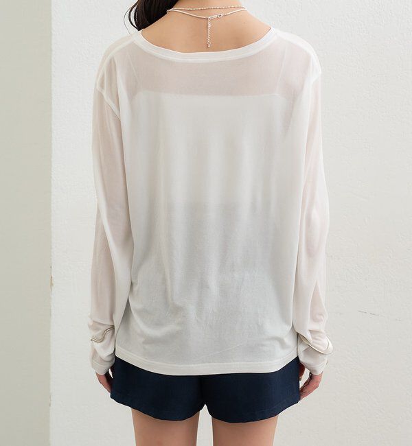  「シアーフォトロングTシャツ」|Tシャツ・カットソー|