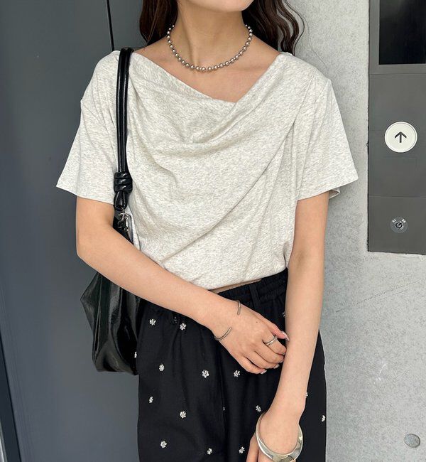  「26SSオフショルTシャツ」|Tシャツ・カットソー|