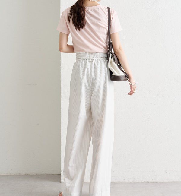  「26SS Wベルトパンツ」|チノ|