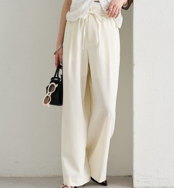  「26SS Wベルトパンツ」|チノ|