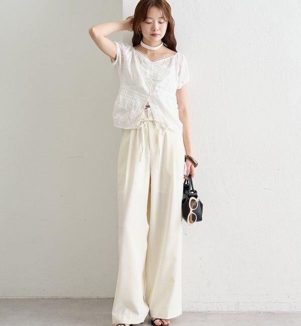  「26SS Wベルトパンツ」|チノ|