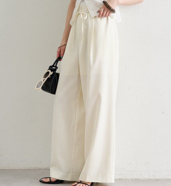  「26SS Wベルトパンツ」|チノ|