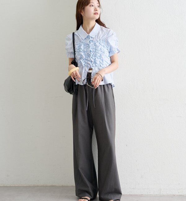  「26SS Wベルトパンツ」|チノ|