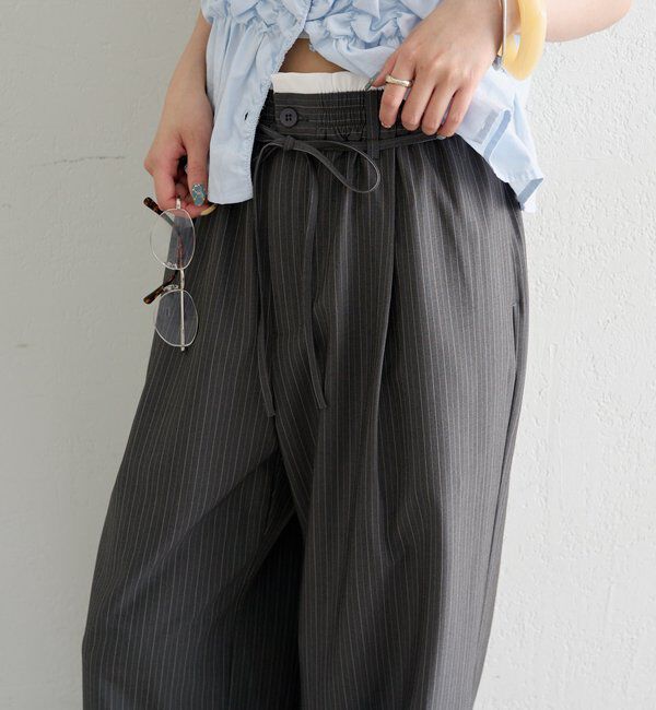  「26SS Wベルトパンツ」|チノ|