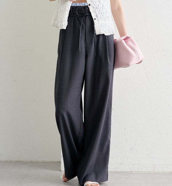  「26SS Wベルトパンツ」|チノ|