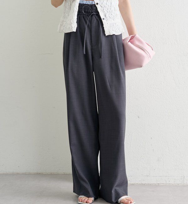  「26SS Wベルトパンツ」|チノ|