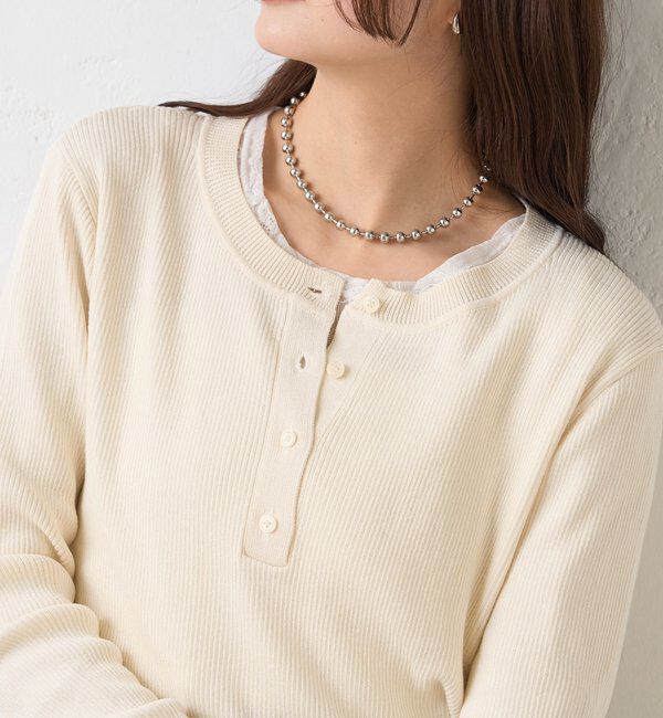  「26SSヘンリーリブニット」|ニット・セーター|