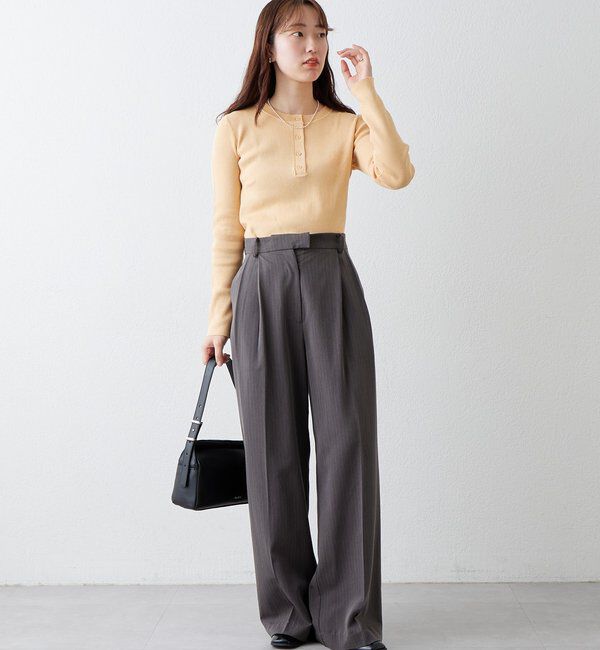  「26SSヘンリーリブニット」|ニット・セーター|