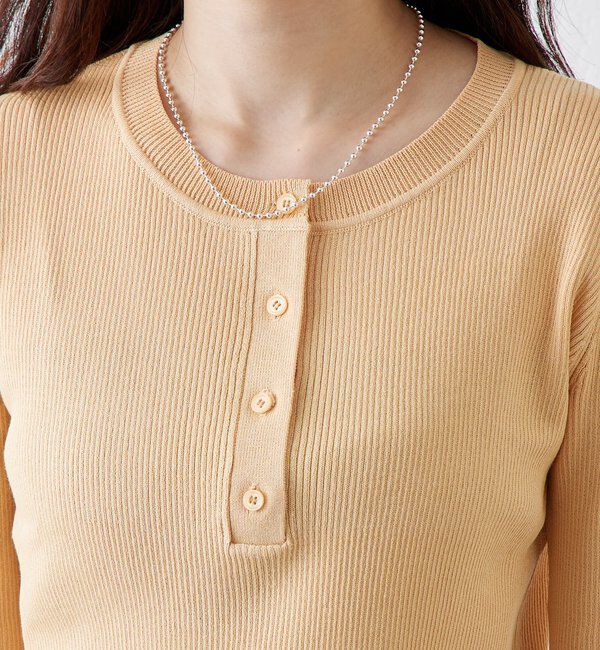  「26SSヘンリーリブニット」|ニット・セーター|