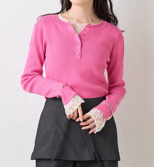  「26SSヘンリーリブニット」|ニット・セーター|