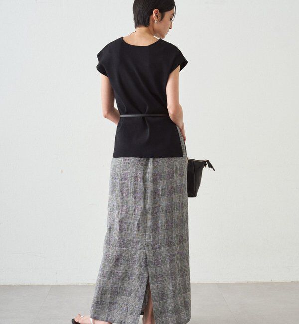  「2WAYツヤニット」|ニット・セーター|