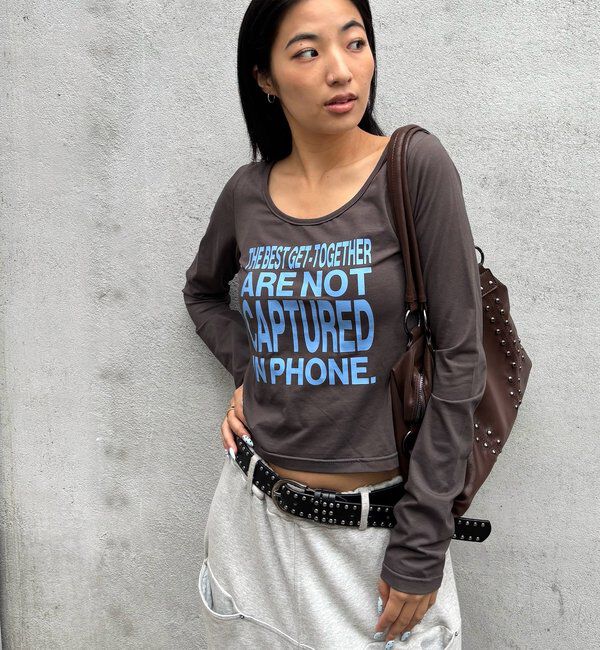  「メッセージトップス」|Tシャツ・カットソー|