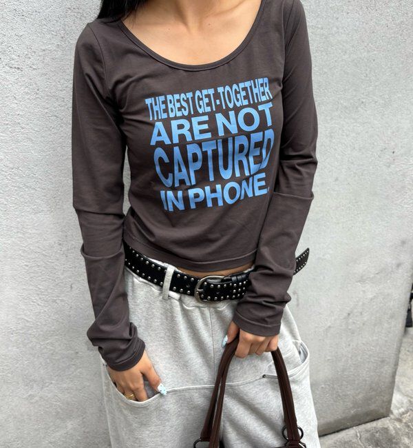  「メッセージトップス」|Tシャツ・カットソー|