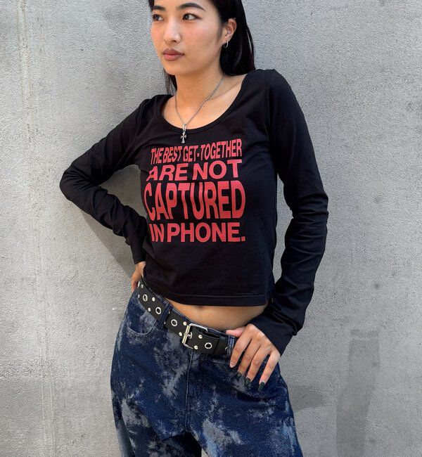  「メッセージトップス」|Tシャツ・カットソー|