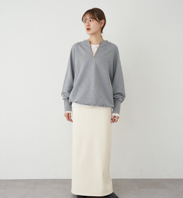 「2WAYジップスウェット」|Tシャツ・カットソー|