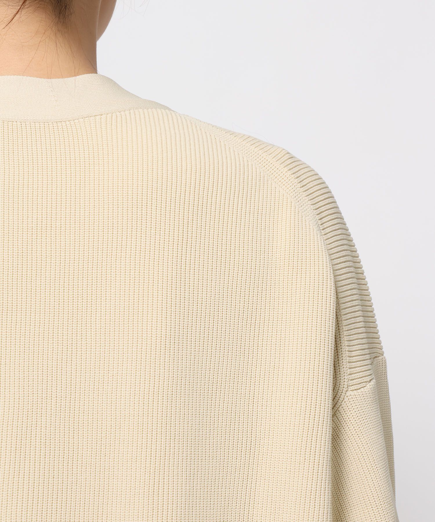 LOWRYS FARM「デコボタンＢＩＧＶカーディガン」|ニット・セーター|