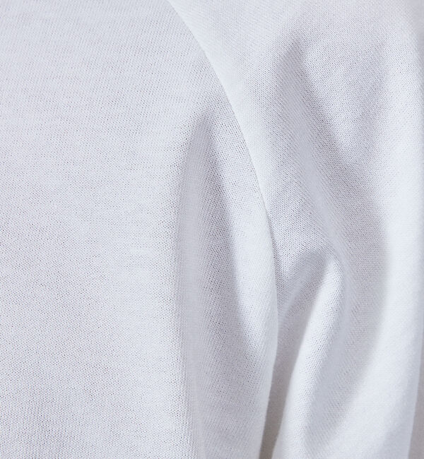 ABAHOUSE「【モックネック】度詰め天竺　ラグランスリーブＴシャツ」|Tシャツ・カットソー|