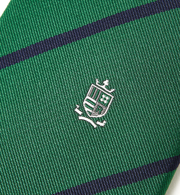 ABAHOUSE「【オリジナル柄】クレスト レジメンタル ネクタイ」|ネクタイ・蝶ネクタイ|