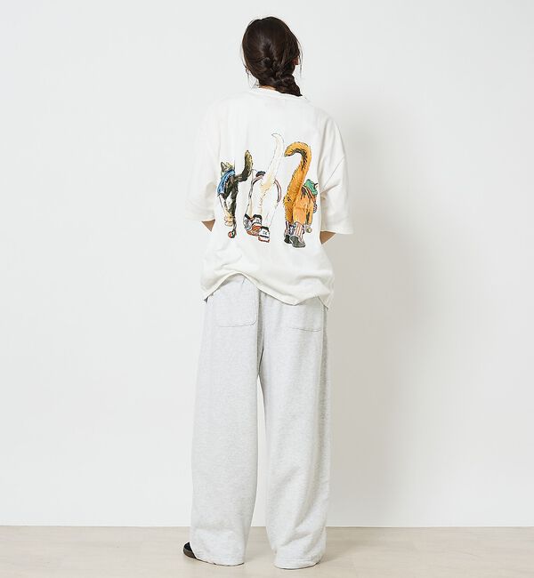 ABAHOUSE「【CORISCO/コリスコ】 Animal猫 Tシャツ/アニマルTシャツ【予約】」|Tシャツ・カットソー|