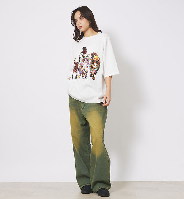 ABAHOUSE「【CORISCO/コリスコ】 Animal猫 Tシャツ/アニマルTシャツ【予約】」|Tシャツ・カットソー|