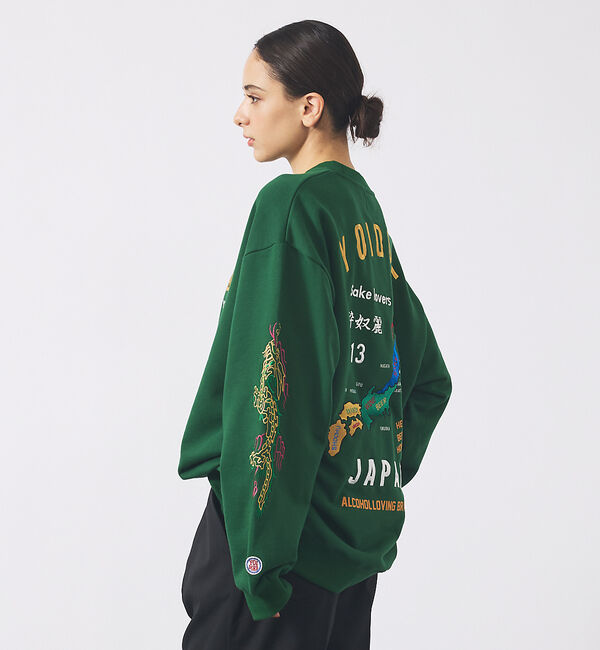 ABAHOUSE「【YOIDORE/ヨイドレ】酒愛好家スーベニア刺繍スウェット/秋冬/ユニセックス」|Tシャツ・カットソー|