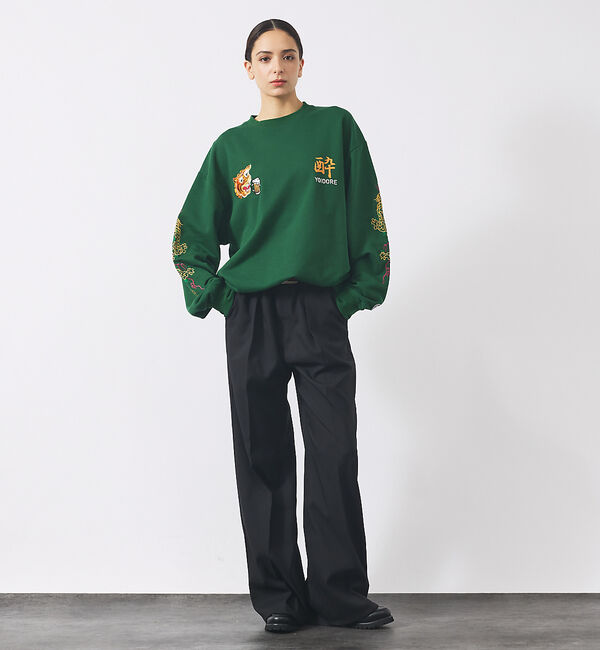 ABAHOUSE「【YOIDORE/ヨイドレ】酒愛好家スーベニア刺繍スウェット/秋冬/ユニセックス」|Tシャツ・カットソー|