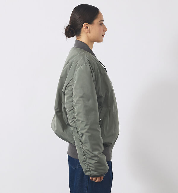 ABAHOUSE「【Valley Apparel / バレーアパレル】LIGHT MA-1 フライ」|ミリタリー・モッズコート|