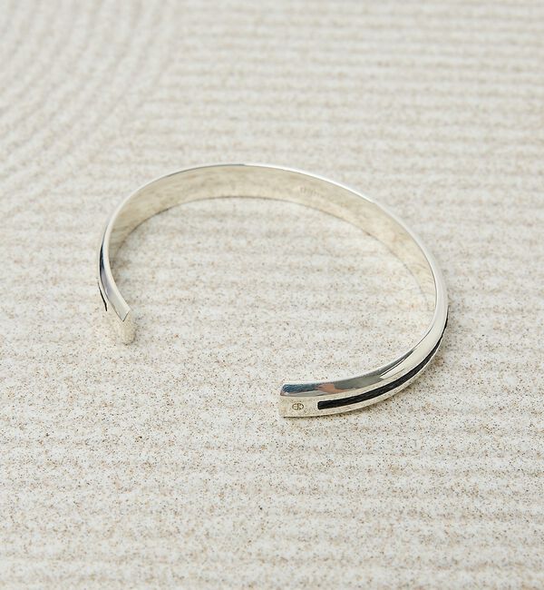 ABAHOUSE「【UNISEX】CENTER LINE NARROW BANGLE / センター」|ブレスレット・バングル|