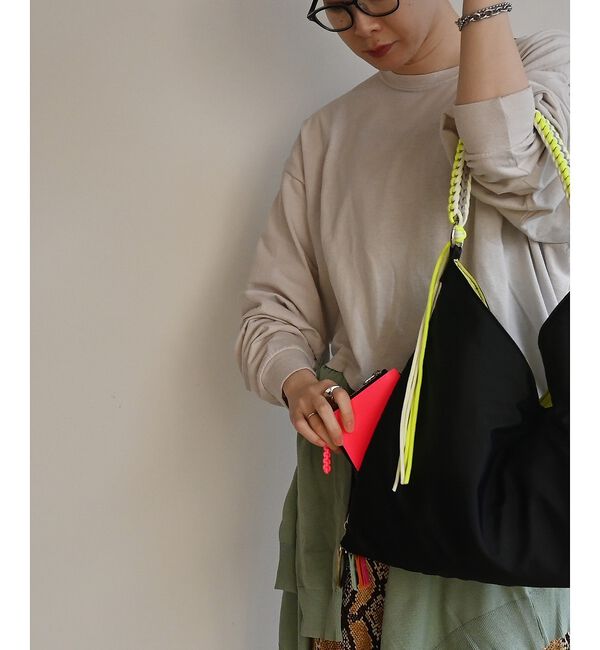 ABAHOUSE「【cheek/チーク】ネオンハンドルトライアングルショルダー/C26002/ショ」|ショルダー・メッセンジャー|
