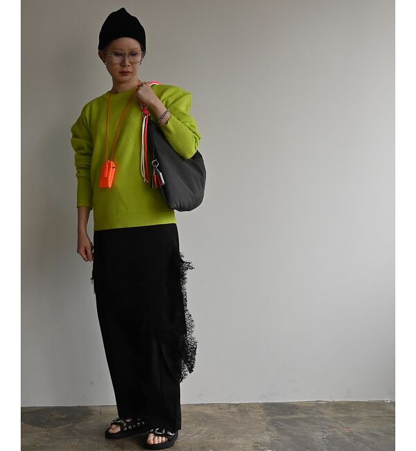 ABAHOUSE「【cheek/チーク】ネオンハンドルトライアングルショルダー/C26002/ショ」|ショルダー・メッセンジャー|