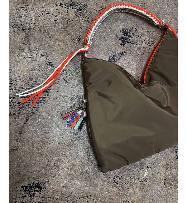 ABAHOUSE「【cheek/チーク】ネオンハンドルトライアングルショルダー/C26002/ショ」|ショルダー・メッセンジャー|