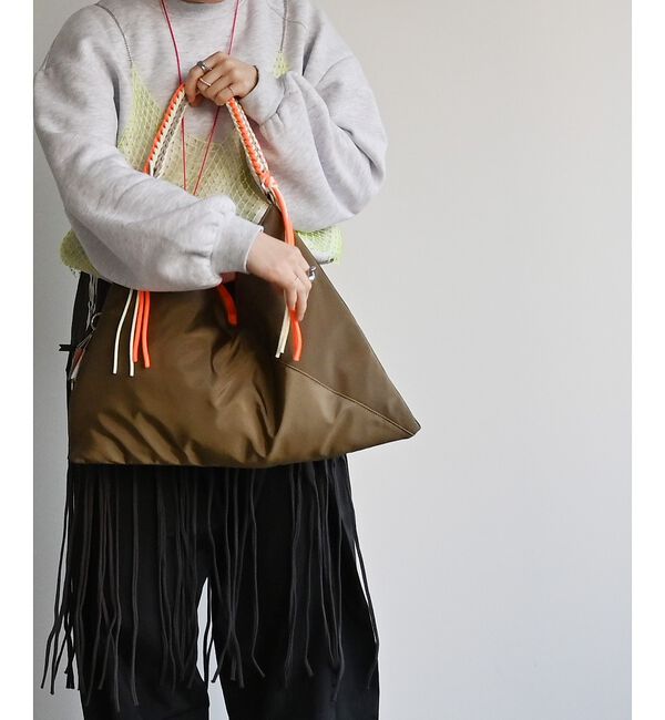 ABAHOUSE「【cheek/チーク】ネオンハンドルトライアングルショルダー/C26002/ショ」|ショルダー・メッセンジャー|