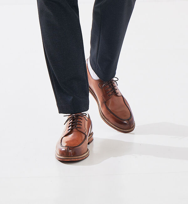 alfredoBANNISTER「【一部店舗＋WEB限定】Uチップ ダービーシューズ」|その他|キャメル