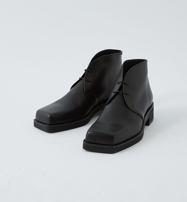 alfredoBANNISTER「オブリーク チャッカ ブーツ」|ショートブーツ|