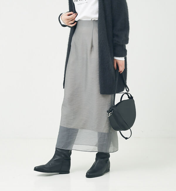 Rouge vif「シアータイトスリットスカート」|スカート|