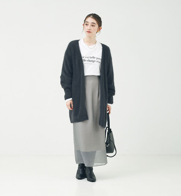 Rouge vif「シアータイトスリットスカート」|スカート|