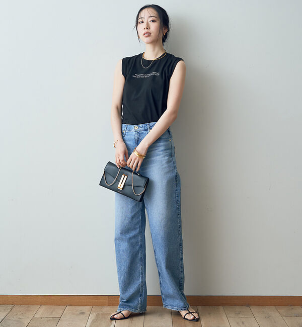 Rouge vif「バックバーティカルロゴタンクトップ」|Tシャツ・カットソー|