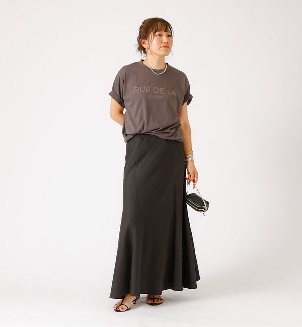 Rouge vif「切替フィブリルマキシスカート」|スカート|