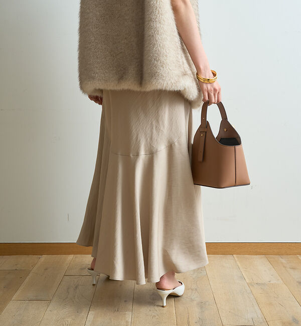 Rouge vif「切替フィブリルマキシスカート」|スカート|