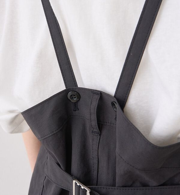 Rouge vif「2WAYサスペンダータックワイドパンツ」|その他|