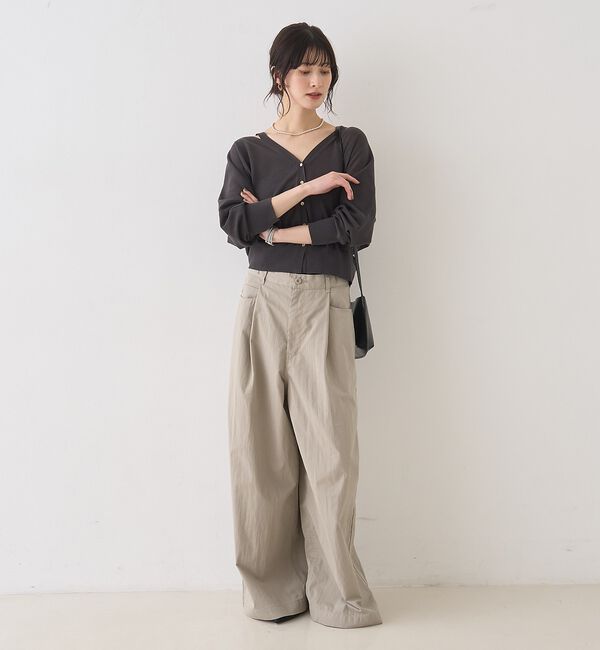 Rouge vif「2WAYサスペンダータックワイドパンツ」|その他|