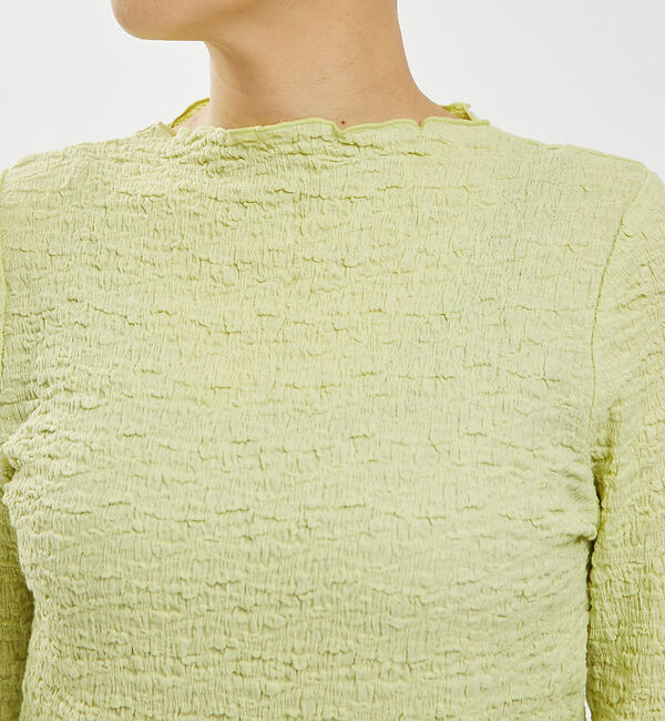 abahouse mavie「シャーリングメロープルオーバー」|シャツ・ブラウス|